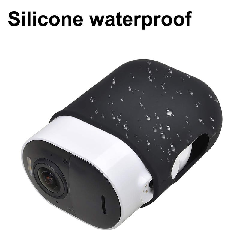 PowerTrust 4Pack Silicone Case for Arlo Ultra/Ultra 2 & Arlo Pro 3/Pro 4 Cameras, Protective Cover for Your Security Cameras Black, Weatherproof Silicone Skins - Image 2